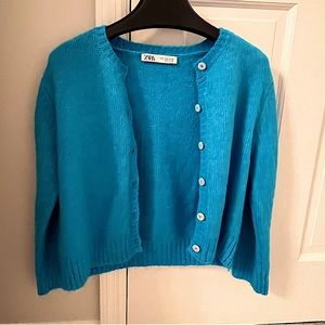 Blue Zara Sweater